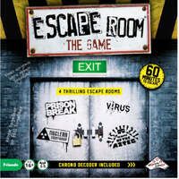 IDENTITY GAMES ESCAPE ROOM THE GAME - 4 ROOMS PLUS CHRONO DECODER 16+ CARD GAME