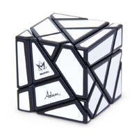 MEFFERTS GHOST CUBE SIX SIDED PUZZLE CUBE ALL WHITE