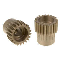 TEAM CORALLY 72421 48DP PINION GEAR SHORT HARDENED STEEL 21 TEETH 5MM SHAFT