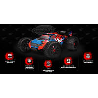 TEAM CORALLY C-00172 2021 VERSION KRONOS XP 6S 1:8 MONSTER TRUCK LWB RTR BRUSHLESS POWER 6S NO BATTERY OR CHARGER INCLUDED REMOTE CONTROL CAR