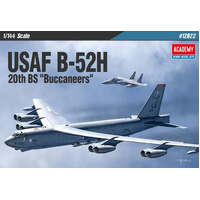 ACADEMY 12622 BOEING USAF B-52H 20TH BS BUCCANEERS 1/144 SCALE PLASTIC MODEL KIT