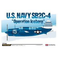 ACADEMY 12545 U.S NAVY SB2C-4 OPERATION ICEBERG MODEL AIRCRAFT 1/72