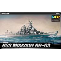 ACADEMY 14222 USS MISSOURI BB-63 MCP 1:700 PLASTIC MODEL KIT