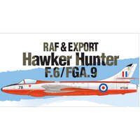 ACADEMY 12312 RAF & EXPORT HAWKER HUNTER F.6/FGA.9 MODEL AIRCRAFT 1/48