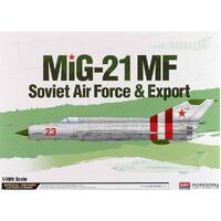 ACADEMY 12311 MIG-21 MF SOVIET AIR FORCE & EXPORT MODEL AIRCRAFT 1/48