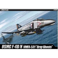 ACADEMY 12315 USMC F-4B/N VMFA-531 GRAY GHOSTS PHANTOM 1:48 PLASTIC MODEL KIT