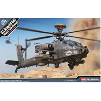 ACADEMY 12551 US ARMY AH-64D BLOCK II LATE VERSION 1:72 PLASTIC MODEL KIT