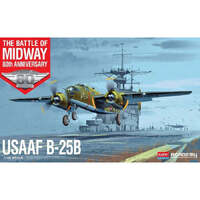 ACADEMY 12336 USAAF B-25B DOOLITTLE RAID 1/48 SCALE PLASTIC MODEL KIT