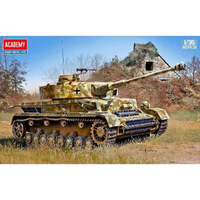 ACADEMY 13528 GERMAN PANZER IV AUSF.H VER.LATE 1/35 SCALE TANK PLASTIC MODEL KIT