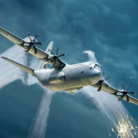 ACADEMY 12631 C-130J-30 SUPER HERCULES 1/144 SCALE PLASTIC MMODEL KIT