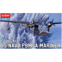 ACADEMY 12586 USN PBM-5A MARINER FLYING BOAT 1/72 SCALE PLASTIC MODEL KIT