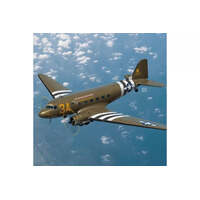 ACADEMY 12633 USAAF C-47 SKYTRAIN AUS DECALS 1/144 SCALE PLASTIC TRANSPORT AIRCRAFT MODEL KIT