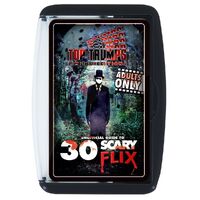 TOP TRUMPS LIMITED EDITIONS ADULTS ONLY UNOFFICIAL GUIDE TO 30 SCARY FLIX CARD GAME