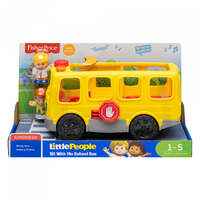 FISHER-PRICE LITTLE PEOPLE LARGE VEHICLE SIT WITH ME SCHOOL BUS