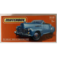 MATCHBOX HVP97 1941 CADILLAC SERIES 62 CONVERTIBLE COUPE 59/100 BOXED