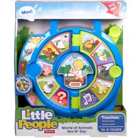 FISHER-PRICE LITTLE PEOPLE WORLD OF ANIMAL SEE N SAY