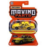 MATCHBOX MOVING PARTS 2006 FORD CROWN VICTORIA TAXI