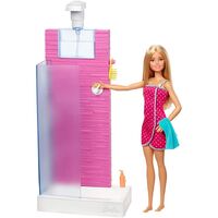 BARBIE DOLL AND ROOM SET SHOWER