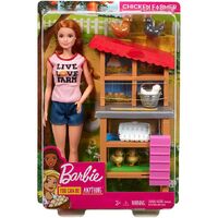 BARBIE CAREERS PLAYSET FXP15 CHICKEN FARMER