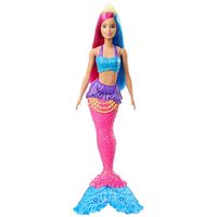 BARBIE GJK08 MERMAID DOLL DREAMTOPIA PINK TAIL