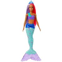 BARBIE GJK09 MERMAID DOLL DREAMTOPIA GREEN TAIL