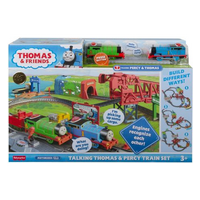 FISHER PRICE THOMAS AND FRIENDS TALKING THOMAS AND PERCY TRAIN SET