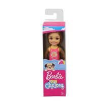 BARBIE CLUB CHELSEA BEACH CLUB 6 INCH DOLL WITH SHELL SWIMSUIT