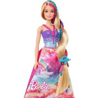 MATTEL GTG00 BARBIE DREAMTOPIA WITH HAIR TWIST AND STYLE DOLL