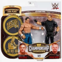 WWE CHAMPIONSHIP SHOWDOWN SERIES 5 - BRITISH BULLDOG VS BIG BOSS MAN 2 PACK