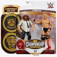 WWE CHAMPIONSHIP SHOWDOWN SERIES 5 - MANKIND VS STONE COLD STEVE AUSTIN 2 PACK