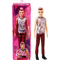 BARBIE FASHIONISTAS BOY DOLL 176 WITH BRUNETTE HAIR AND RED TARTAN PANTS