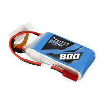 GENS ACE 2S 7.4V 800mAh  45C SOFT CASE  LiPo BATTERY WITH JST PLUG