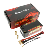 GENS ACE 2S REDLINE 6100MAH 7.6V 130C SHORTY HARDCASE HV LIPO BATTERY