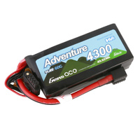 GENS ACE ADVENTURE GEA433S60T3GT 3S LIPO 4300MAH 11.4V 60C BATTERY