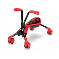 MOOKIE MK8510 SCRAMBLE BUG BEETLE RED FOLD UP RIDE ON