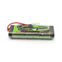 TORNADO RC BATTERY 5000MAH 7.2V NIMH STICK PACK WITH TAMIYA CONNECTOR