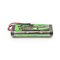 TORNADO RC BATTERY NIMH 2400MAH 7.2V WITH TAMIYA PLUG