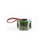 TORNADO RC TRC-1600H NIMH 6V 1600MAH HUMP BATTERY PACK WITH FUTABA PLUG