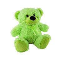 ELKA AUS PLUSH BEAR JELLY LIME GREEN 18CM