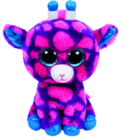 TY BEANIE BOOS SKY HIGH THE PINK GIRAFFE MEDIUM