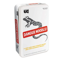 UNIVERSITY GAMES 01436 DANGER NOODLE CARD GAME TIN