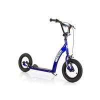 EUROTRIKE XERO 12 INCH BMX RACING SCOOTER - CHROME BLUE