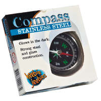 HEEBIE JEEBIES STAINLESS STEEL COMPASS