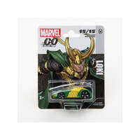 MARVEL GO COLLECTION DIECAST 1:64 RACING SERIES LOKI VEHICLE 15 OF 15