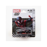 MARVEL GO COLLECTION DIECAST 1:64 RACING SERIES MILES MORALES VEHICLE 8 OF 15