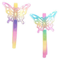 PINK POPPY PASTEL IRIDESCENT BUTTERFLY HEADBAND ASSORTED COLOURS