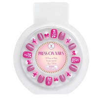 PINK POPPY ROMANTIC BALLET PRESS ON NAILS 20 PACK