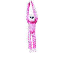 COTTON CANDY JG289 HANGING MONKEY ALANA PINK PLUSH