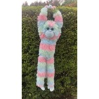 COTTON CANDY JG292 HANGING MONKEY SOPHIA PASTEL MULTICOLOUR PLUSH