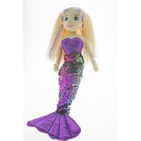 COTTON CANDY 45CM GABRIELLA F-S PURPLE RAIN MERMAID